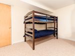 Newly renovated downstairs bunkbed 